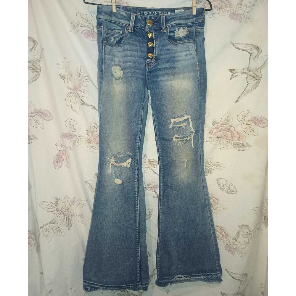 American Eagle Boho Artist Jeans